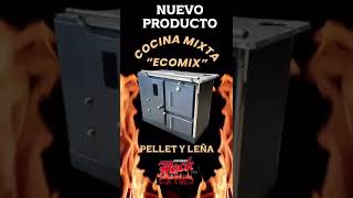 Cocina a pellet Heck ecomix Emilia