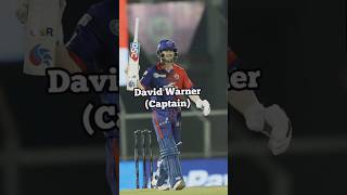 Delhi Capitals Possible Playing 11 for IPL 2023 #shorts #cricket #ipl #rishabhpant #warner #delhi