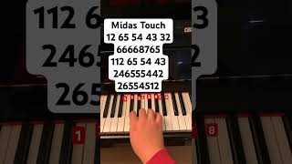 Midas Touch // follow my instagram: jessnotes123 #piano #pianotutorial #pianomusic #kissoflife