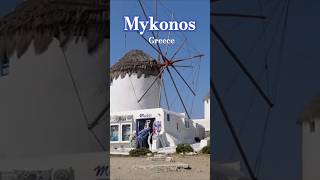 Cruise day in Mykonos #shorts #travel #Greek islands #summer