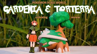 Pokemon Scale World Gardenia and Torterra Unboxing & Review