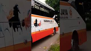 DETIK² BUS HARAPAN JAYA TAKE OFF DARI TERMINAL SRAGEN‼️#shorts #busmania #huntingbus #harapanjaya