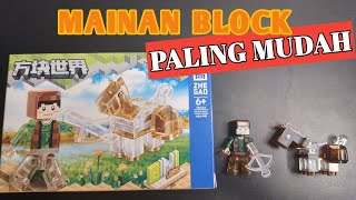 MENYUSUN MAINAN BLOCK PALING MUDAH | titToys