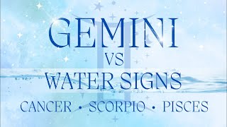 ♊️GEMINI vs WATER SIGNS | IN THE NEAR FUTURE!