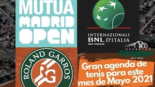 GRAN AGENDA de TENIS MAYO 2021 (podcast)