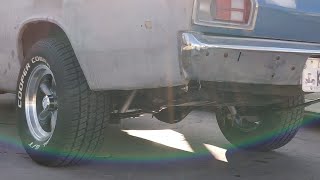 1973 Plymouth Duster BURNOUT! (Peel-out)