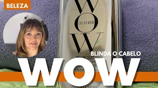 TESTEI WOW, A BLINDAGEM DE CABELO DA KIM - COM QUERATINA, PROMETE SER TRATAMENTO E PROTEGER DO FRIZZ