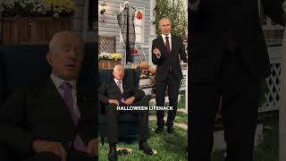 Life hack for Halloween #lifehack #photo #Putin #biden