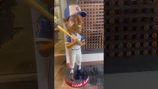 Giant Hank Aaron bobble head at Braves - Truist Park