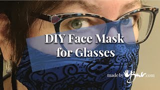 Fitted Face Mask for Glasses