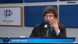 "Si un ministro gasta de más lo echo" Imperdible Milei con Fantino- 21/11/23