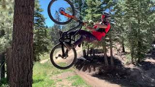 Kirt Voreis Has Some Fun At The Snow Summit Bike Park