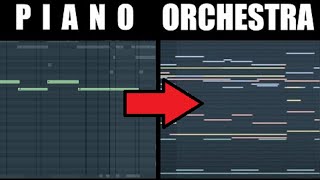 HOW TO WRITE ORCHESTRAL MUSIC WITH A PIANO (Composing/Arranging Tutorial)