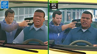 GTA V - JIMMY CAR MISSION.. 🚗            (in Low Graphics Version 😂)