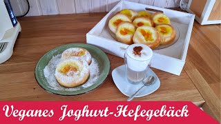 Veganes Joghurt-Hefegebäck (Laktosefrei)