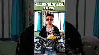 2025 triumph speed updated model| price and features