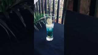 Blue lagoon mojito #Shorts