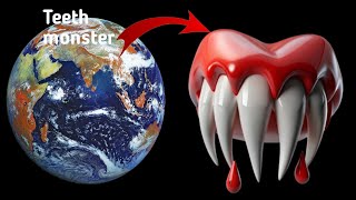 OMG Teeth 🦷monster on Google maps and google earth 🌎 #trending #earth journey