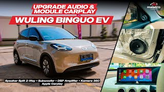 WULING BINGUO EV UPGRADE AUDIO 2 WAY MODULE CARPLAY PLUG AND PLAY!