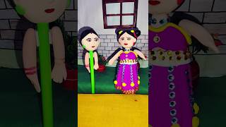 Anaya ka frock kharab kar diya papa ne#clayart#emotional#anayaofficial#shorts