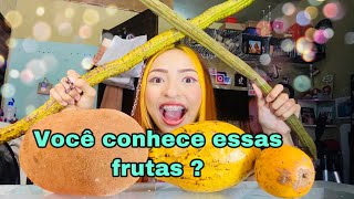 Fiz “ASMR “com frutas do Amazonas 😋😂