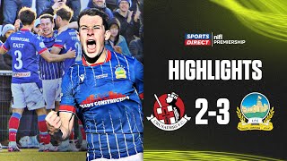 What a game! | Crusaders 2-3 Linfield | #sportsdirectprem