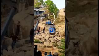 Deoghar trikut Pahar ropeway accident | 3 ट्रॉली पत्थरों से टकराई दर्जनों घायल Deoghar jharkhand