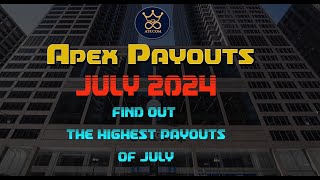 Summary of Apex Payouts July 2024