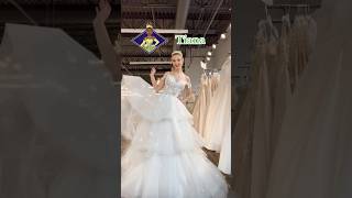 wedding dresses inspired by Disney Princesses part 2👑 #weddingdress #disneyprincess