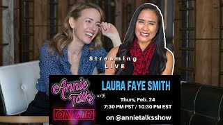 Annie Talks with actor, voice actor Laura Faye Smith | ATS: Milestone 100th Episode