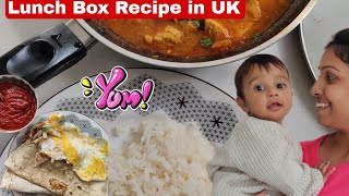 Today's Lunch Box Recipe | UK Student Life - Tamil Vlog