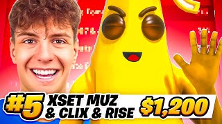 5TH Place Trio Cash Cup FINALS With CLIX & Rise (1200$) 🏆