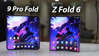 Google Pixel 9 Pro Fold vs Samsung Galaxy Z Fold 6 - The Ultimate Foldable Comparison!