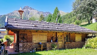 gemütliches Blockhaus mit Garten