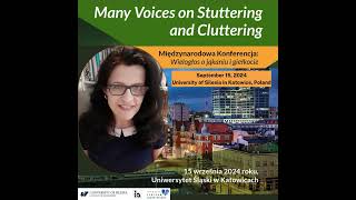 Invitation for "Many Voices on Stuttering and Cluttering" conference