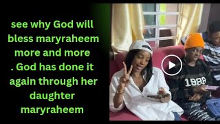 See why God will continue to bless Mary  #maryraheem #lordoflemon #marriage #wedding #love #family