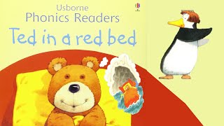 Ted in a red bed - USBORNE PHONICS READERS - phonics-based text by Phil Roxbee-Cox