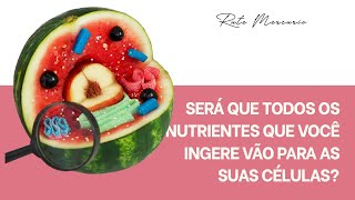 Será que todos os nutrientes que você ingere vão para as suas células