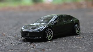 Hotwheels Tesla Model 3 Luxury Sedans