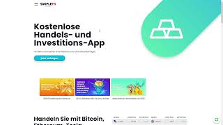 SimpleFX Rezension- Kostenlose Handels- und Investitions-App