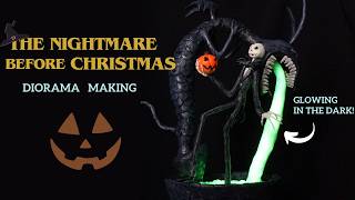 Nightmare before Christmas Diorama | Polymer Clay | Halloween | DIY