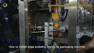 how to install snacks packaging machine|potato chips packaging machine|french fries packaging