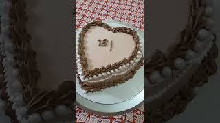 Heart shape cake