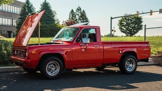 1975 REPU Rotary Pick Up in the Snow