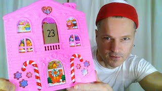 Day 23 Christmas Advent Calendar Barbie Imaginext Jurassic World Polly Pocket Hot Wheels Cave Club