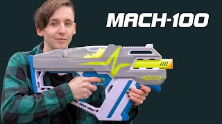 Nerf Hyper Mach-100 - Unboxing, Review & Test | MagicBiber [deutsch]