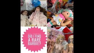 Did I find a rare Barbie thrift store doll hunt thrifting