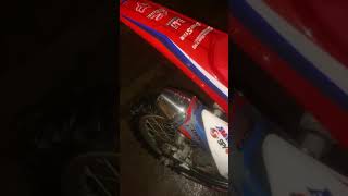 Corte de giro CRF 250f ponteira foco