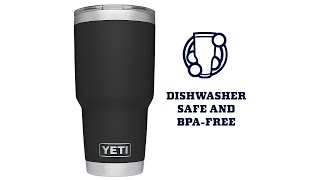 YETI Rambler 30 oz Tumbler, Stainless Steel