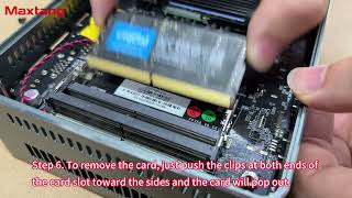 03  Steps for Installing SATA SSD Storage in a Matang Mini PC